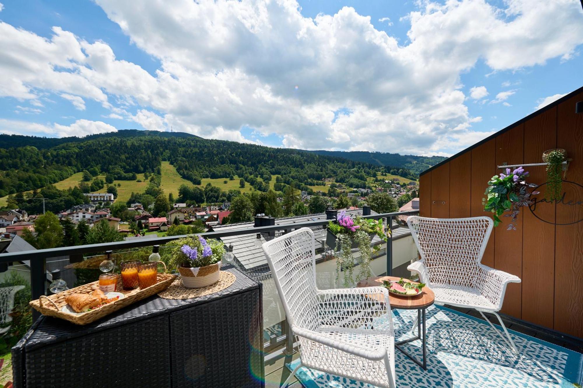 Elegance Szczyrk Apartament Z Widokiem Na Skrzyczne I Kominkiem Dış mekan fotoğraf